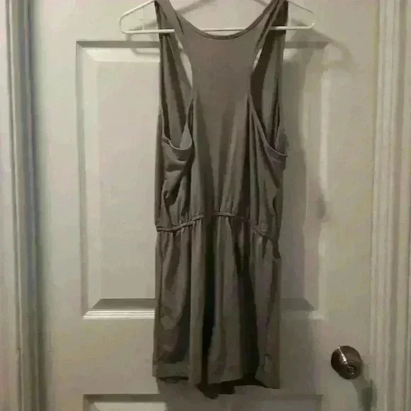 Grey Shein Romper Sz lg - Picture 2 of 3